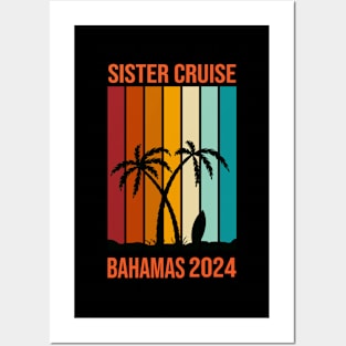 Bahamas Cruise 2024 Family Sister Cruising Posters and Art